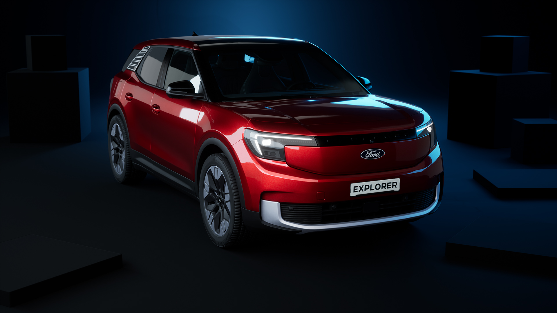 Ford Explorer Red