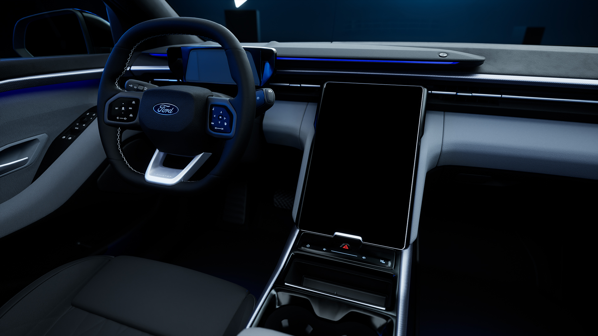 Ford Explorer Interior Tablet